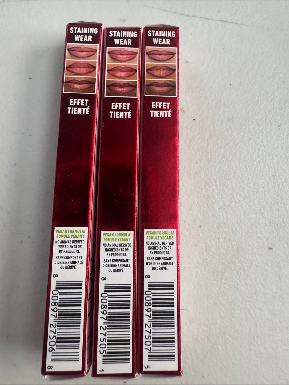 NIB NYX PROFESSIONAL MAKEUP LIP LINGERIE 3-PIECE LIP LINER STAIN SET π - Picture 6 of 8